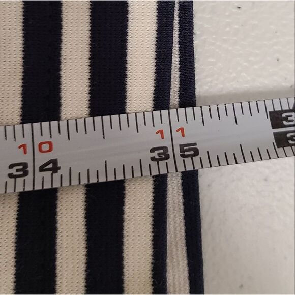 J Crew Striped Nautical Dress size Small Black and White - Picture 8 of 8